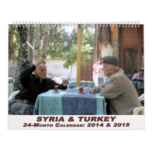 Calendario de Siria y de Turquía - 24 meses