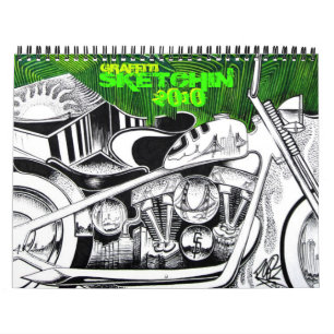 Calendario de Sketchin 2010 de la pintada