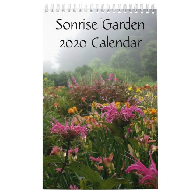 Calendario de Sonrise Garden 2020 (Tapa)