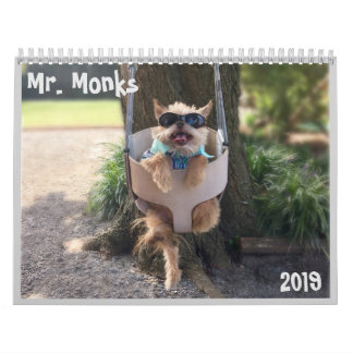 Calendario de Sr. Monks 2019