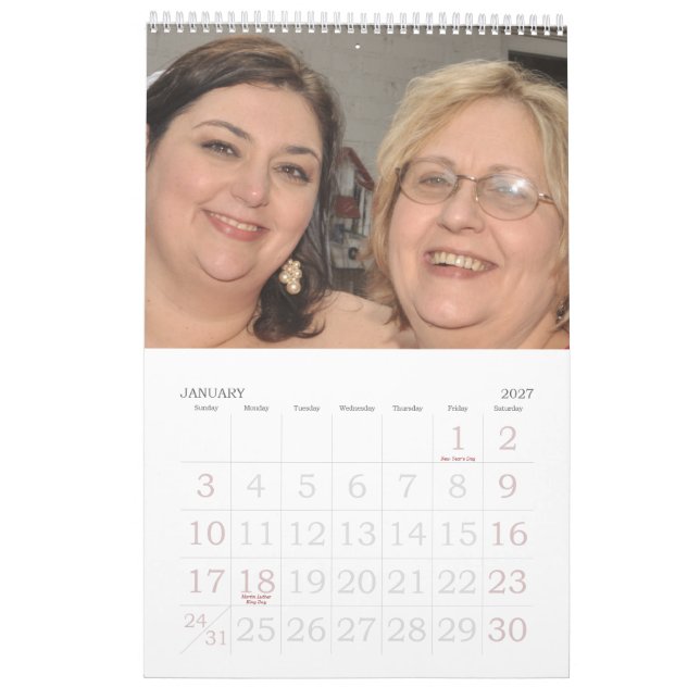Calendario de Sr. y de señora Quattlebaum 2011 (Jan 2027)