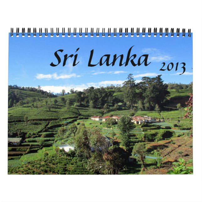 calendario de Sri Lanka 2013 (Tapa)