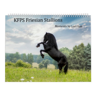 Calendario de Stallion Friesiano de KFPS