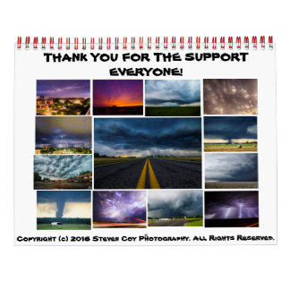 Calendario de Steven Coy Photography 2017