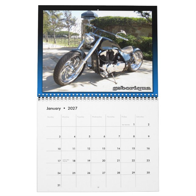 Calendario de Stumpwerx (Jan 2027)