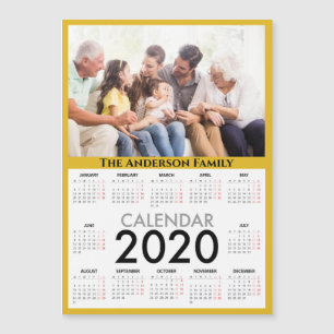 Calendario de su Personalizable de fotografía y no