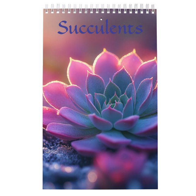 Calendario de Suculentas (Tapa)