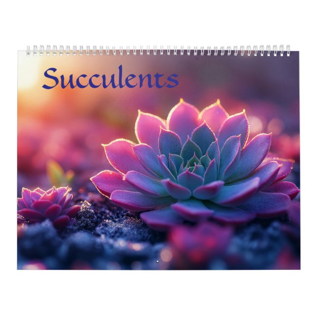 Calendario de suculentos (Tapa)