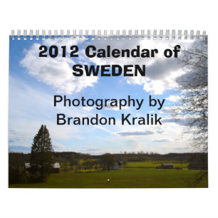 Calendario de Suecia de 2012