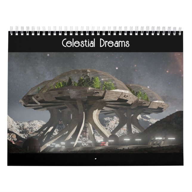Calendario de sueños celestes (Tapa)
