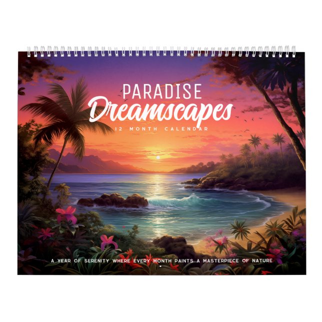 Calendario de sueños de paraíso (Tapa)