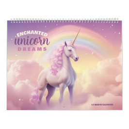 Calendario de sueños de unicornio encantado