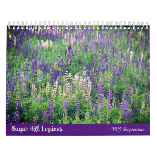 Calendario de Sugar Hill Lupines
