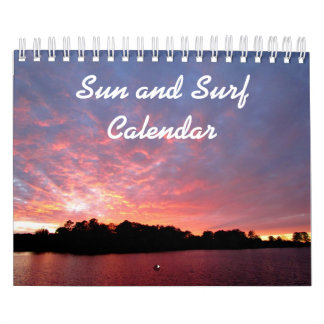 Calendario de Sun y de la resaca