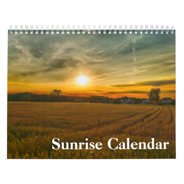 Calendario de Sunrise Side 2025 (Tapa)