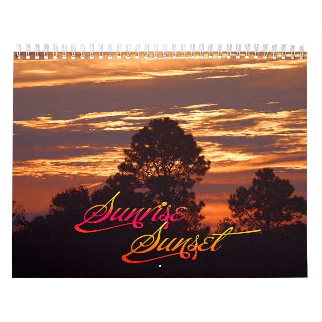 Calendario de Sunrise Sunset (Tapa)