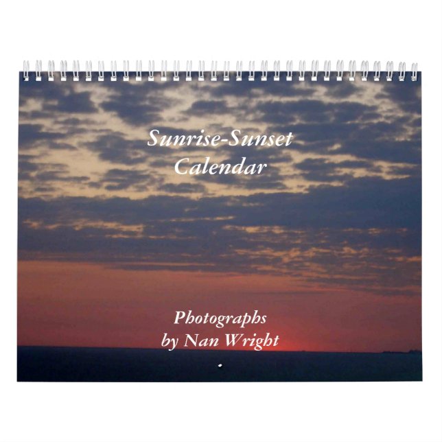 Calendario de Sunrise-Sunset (Tapa)