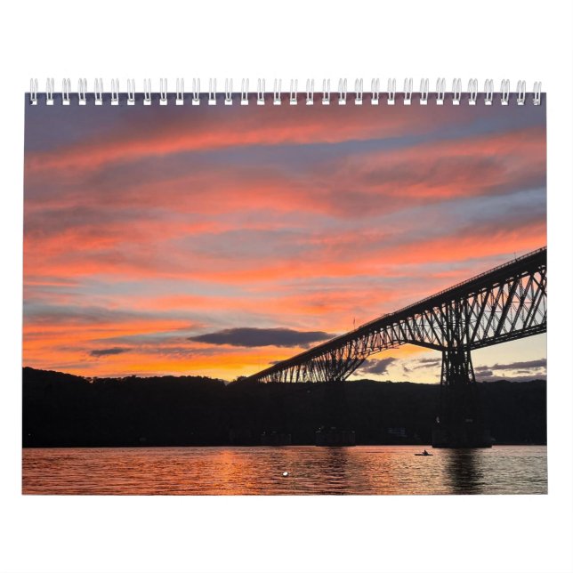 Calendario de Sunsets del Valle de Hudson (Tapa)