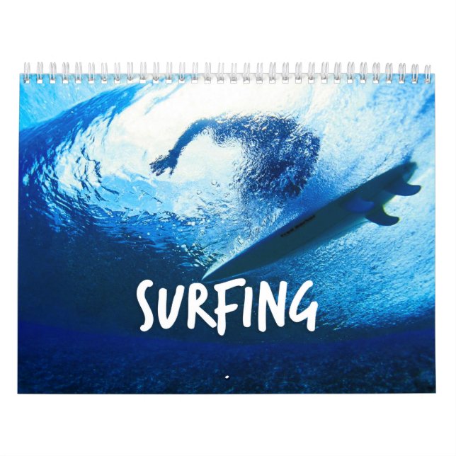 Calendario de Surfing Wall (Tapa)