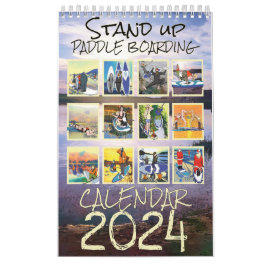 Calendario de tablero de aletas de respaldo 2024