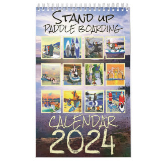 Calendario de tablero de aletas de respaldo 2024