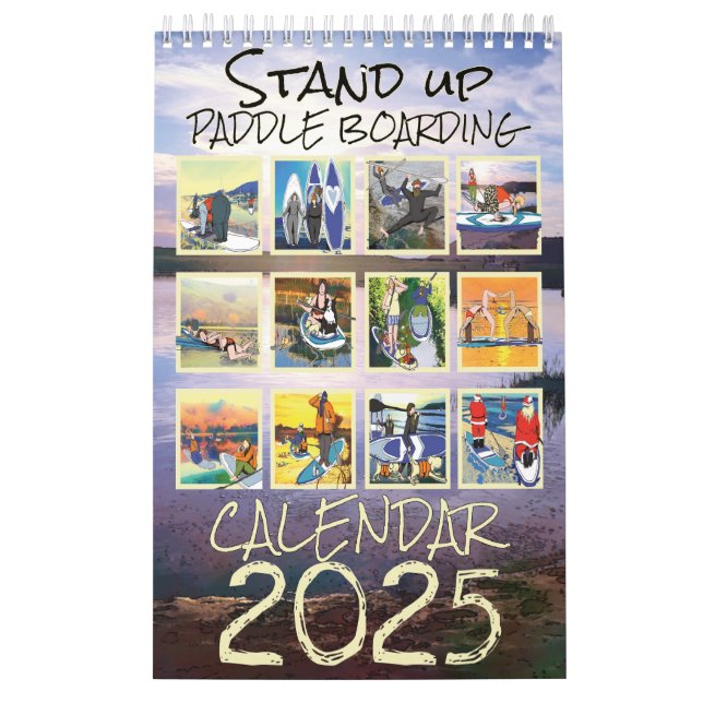 Calendario de tablero de aletas de respaldo 2025 (Tapa)
