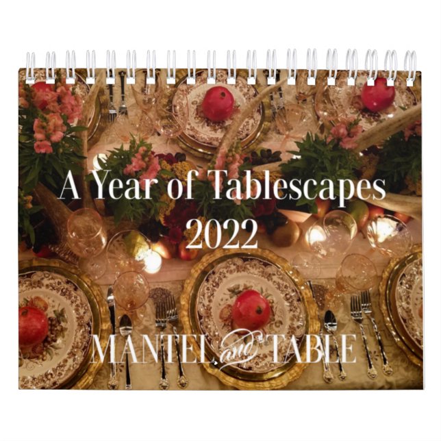 Calendario de Tablescape 2022 (Tapa)