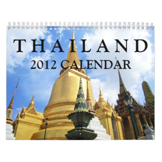 Calendario de Tailandia 2012
