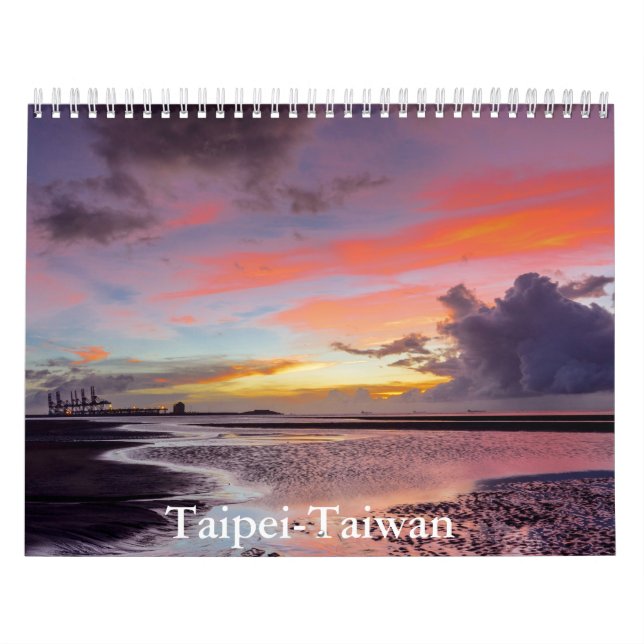 Calendario de Taipei-Taiwán (Tapa)