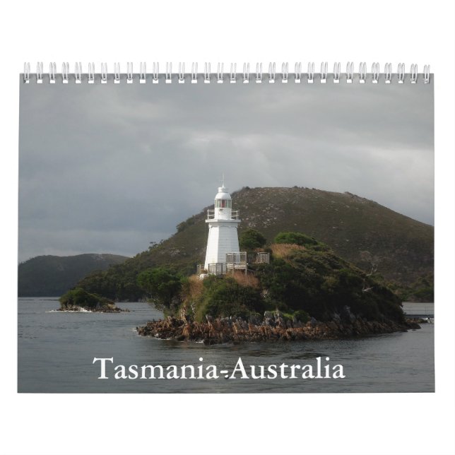 Calendario de Tasmania-Australia (Tapa)