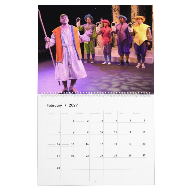 Calendario de Teatro de Nueva Línea 2021 (Feb 2027)