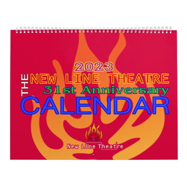 Calendario de Teatro de Nueva Línea 2023 (Tapa)