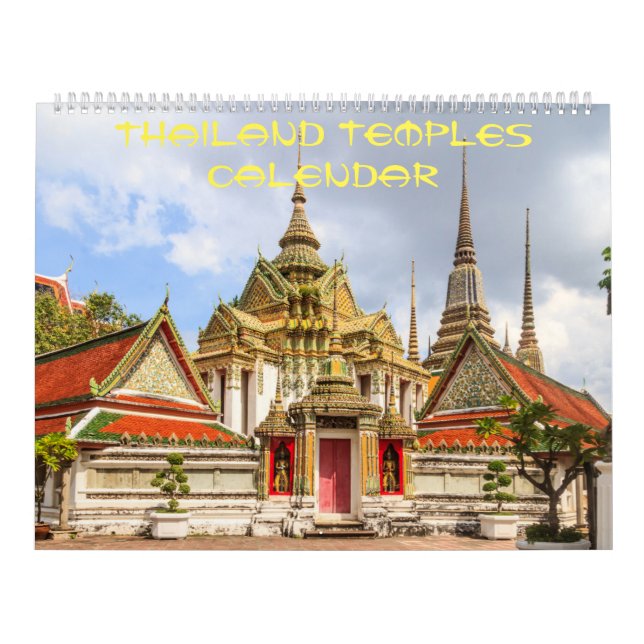 Calendario de templos de Tailandia (Tapa)