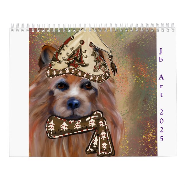 CALENDARIO DE TERRIER AUSTRALIANO (Reverso)