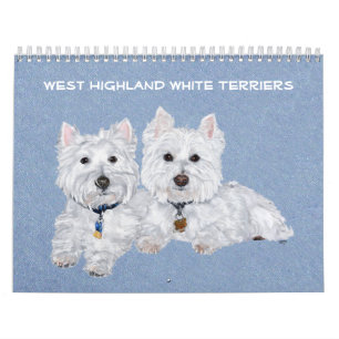 CALENDARIO de Terrier blanco de montaña del oeste
