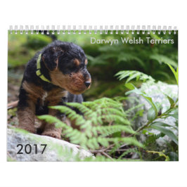 Calendario de Terrier galés 2017 por Darwyn