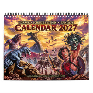 Calendario de Terror Ciencia Ficción Fantasía 2027