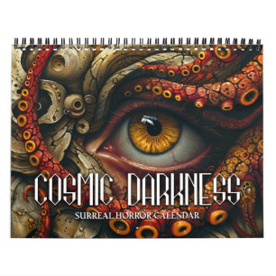 Calendario de terror surreal cósmico oscuro 2027 3