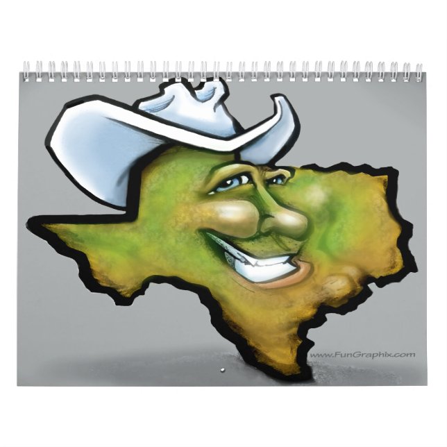 Calendario de Texas (Tapa)