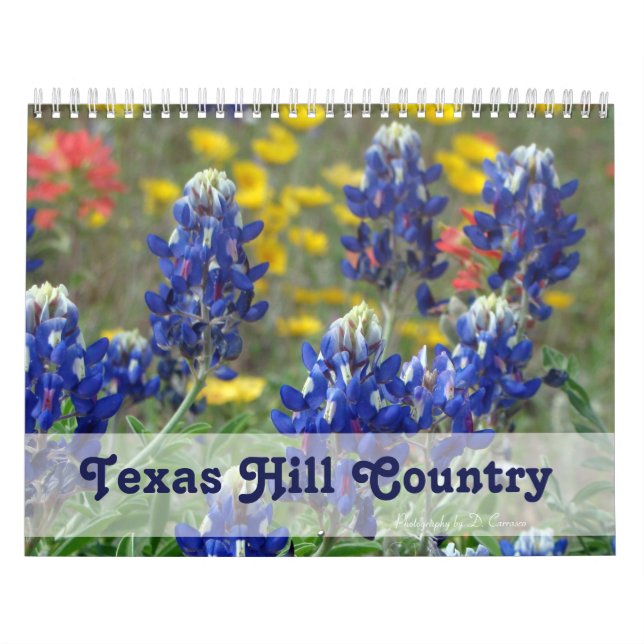 Calendario de Texas Hill Country 2024 (Tapa)