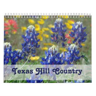 Calendario de Texas Hill Country 2024