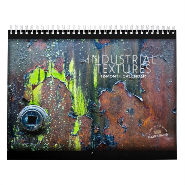 Calendario de texturas industriales (Tapa)
