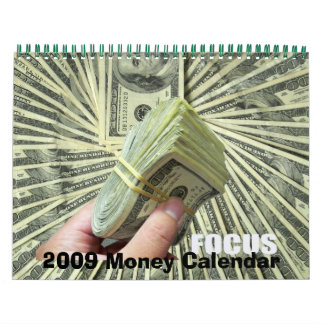 Calendario de tiempo de dinero de 2009
