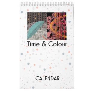 Calendario de tiempo y color