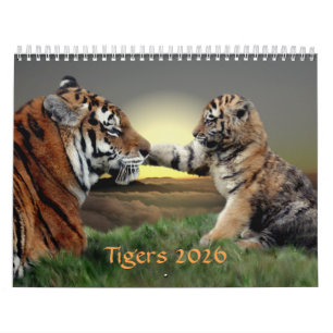 Calendario de tigres