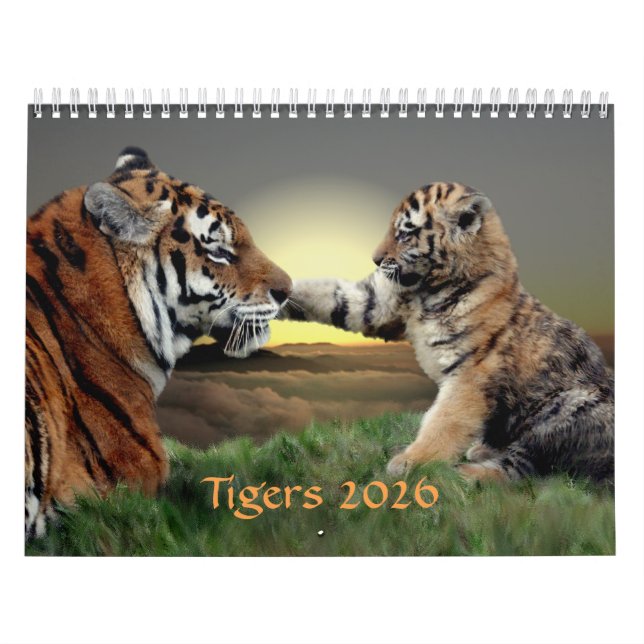 Calendario de tigres (Tapa)
