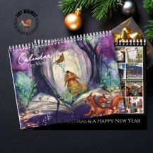 Calendario de Tiny Whimsy - Arte Mágico y Bosque