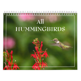 Calendario de todos los Hummingbirds