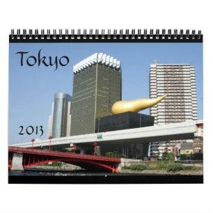 calendario de Tokio Japón 2013