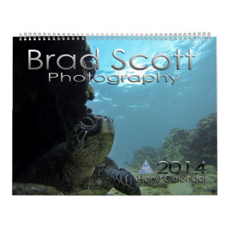 Calendario de tortugas marinas por Brad Scott Phot